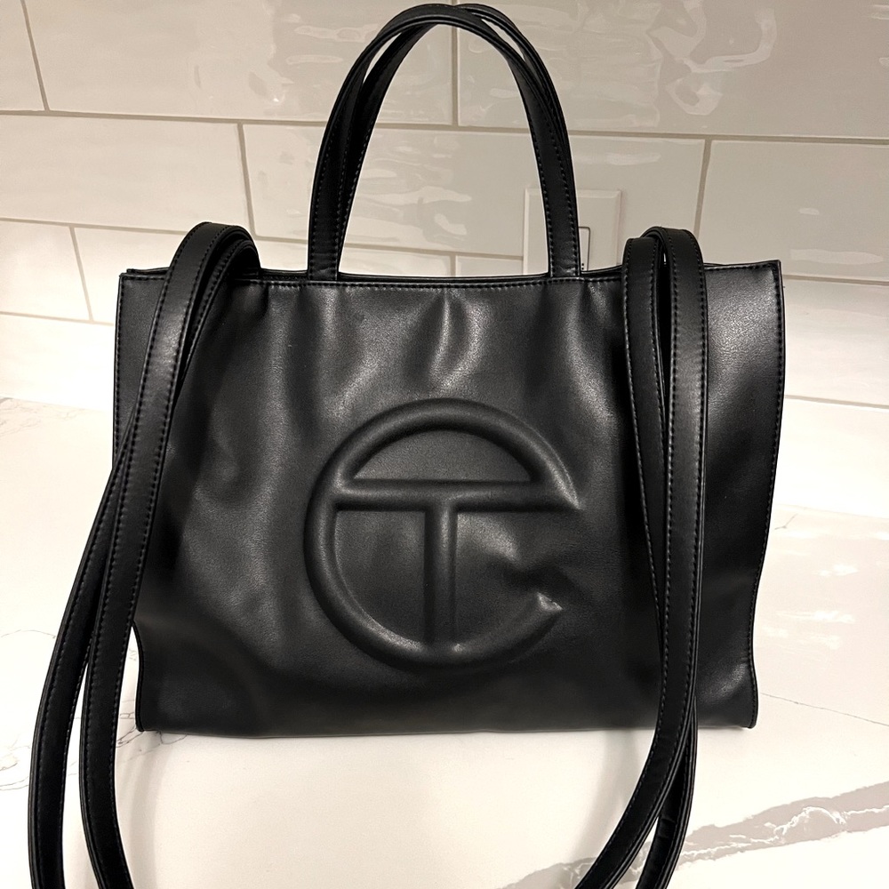 Large Black Telfar Bag